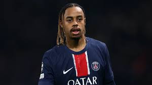Bradley Barcola Winger Muda PSG